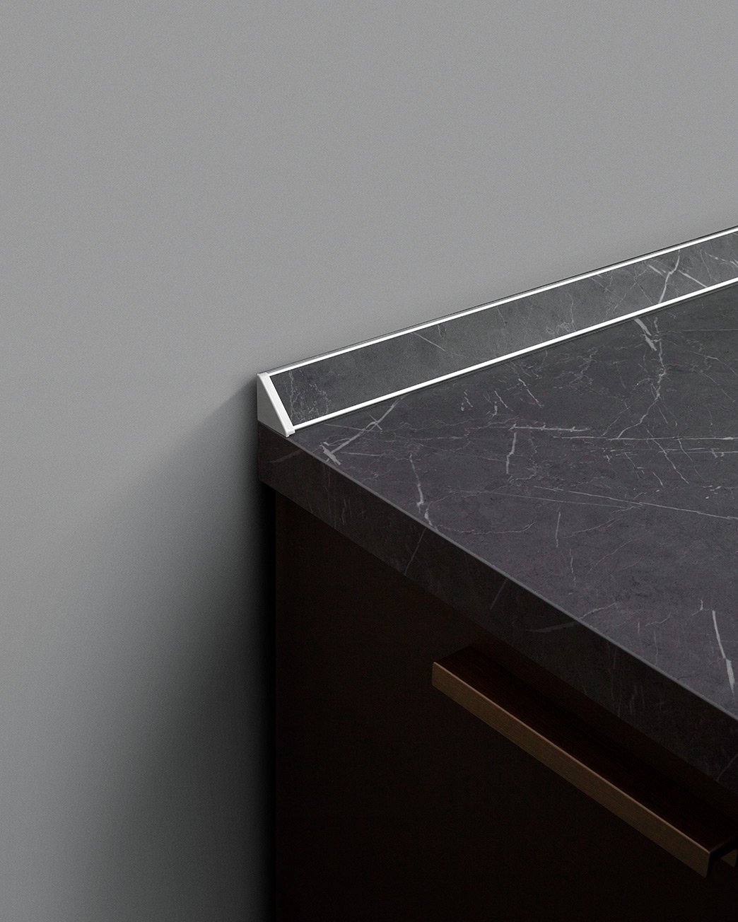 Laminate Panelling Aluminium Wall Seal Profile