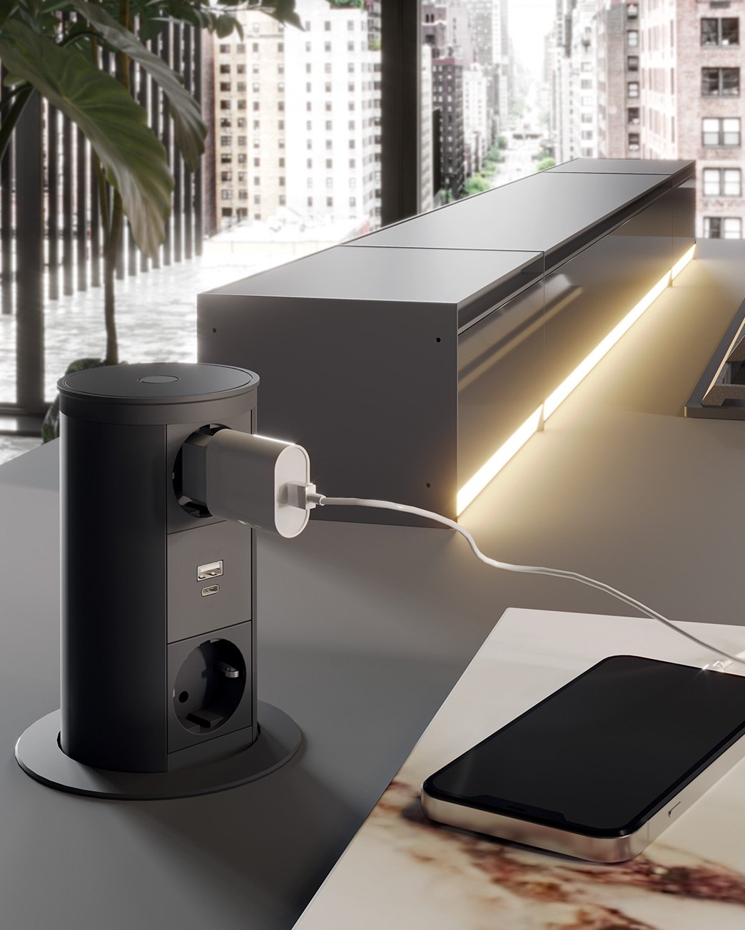 Over Counter Power Unit