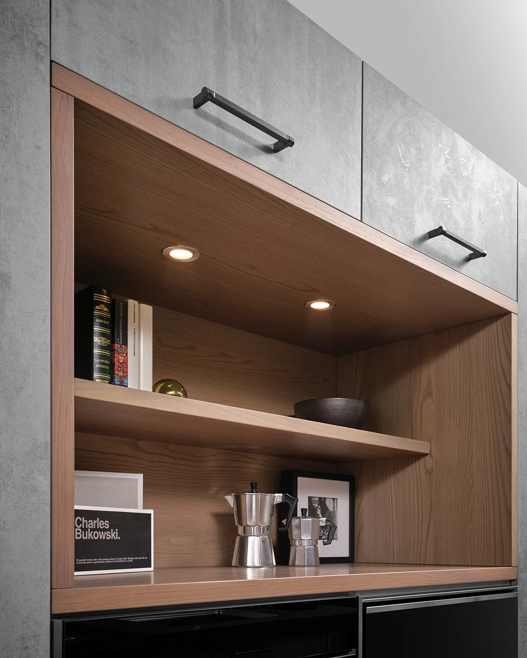 Built-in LED Spot Lighting