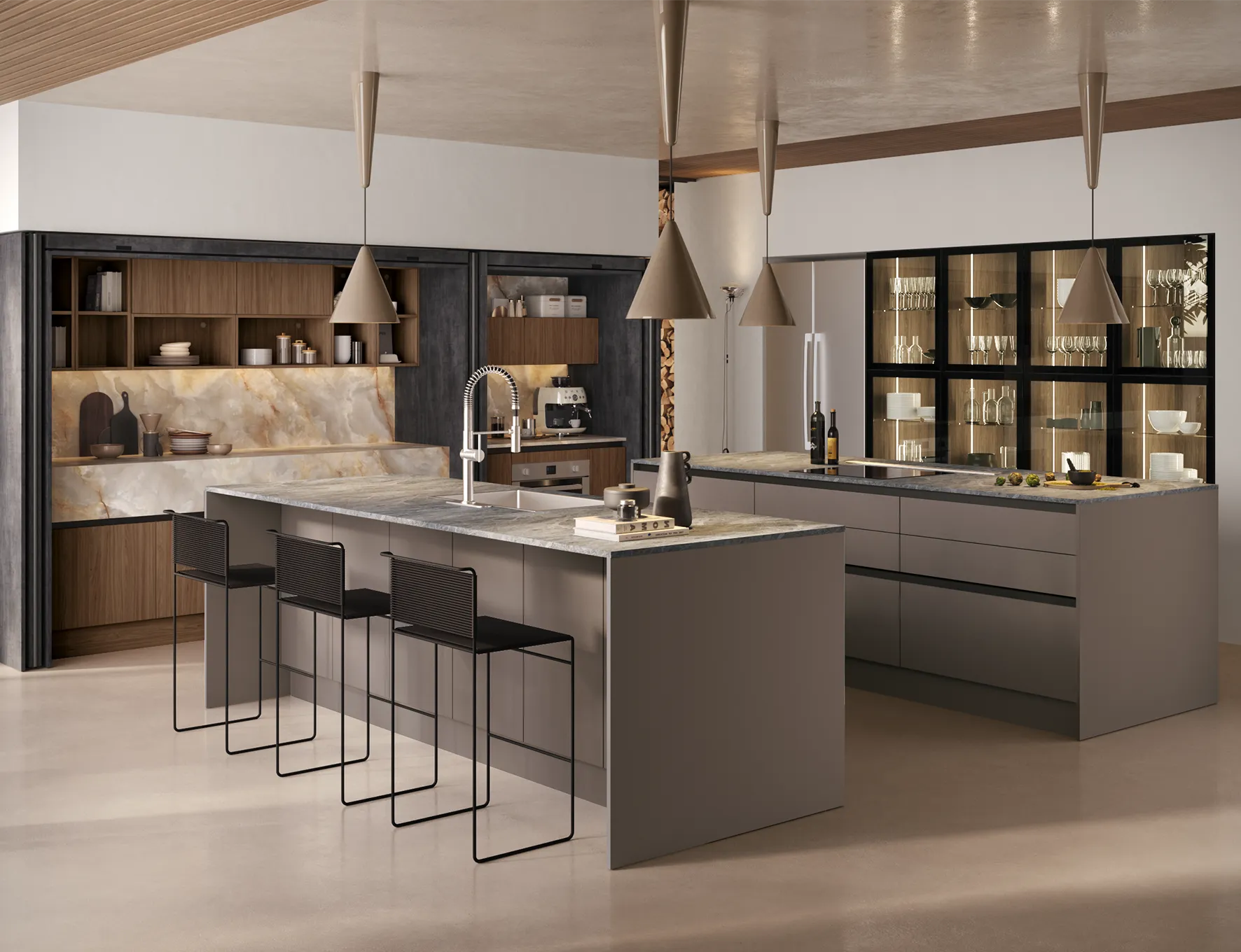 European Luxury Kitchen Design