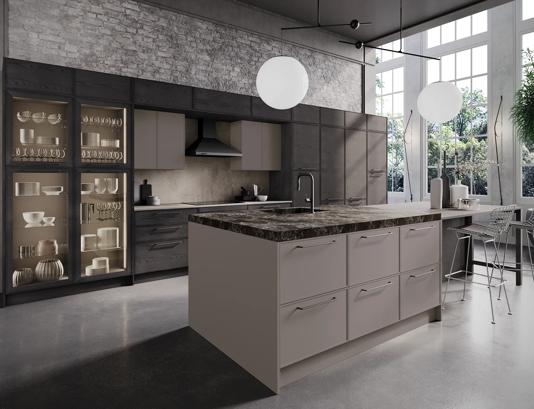 Crafted Modern Kitchen Elegance